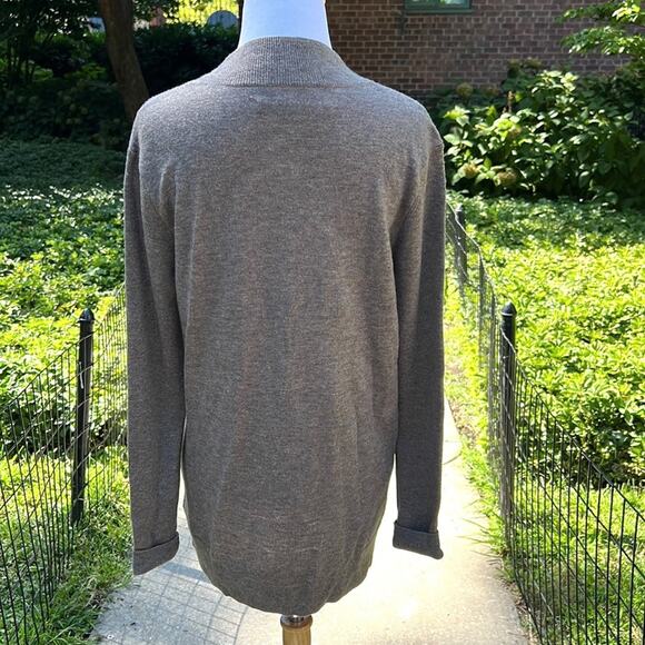 All Saints Brown Wool Reya Cardigan - Picture 5 of 6